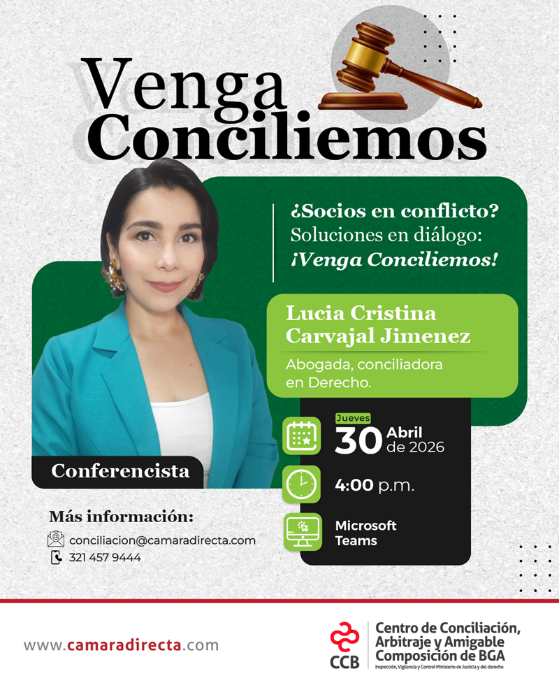 VENGA CONCILIEMOS - &iquest;SOCIOS EN CONFLICTO?