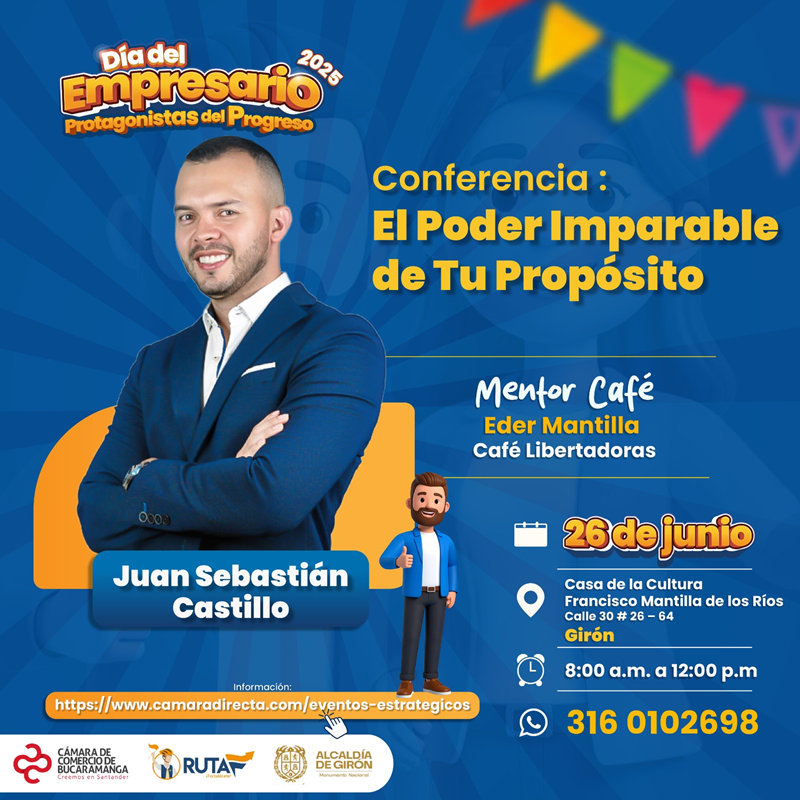 DÍA DEL EMPRESARIO PROTAGONISTAS DEL PROGRESO GIRON 