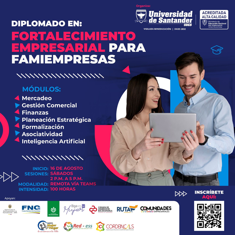 DIPLOMADO EN FORTALECIMIENTO EMPRESARIAL PARA FAMIEMPRESAS