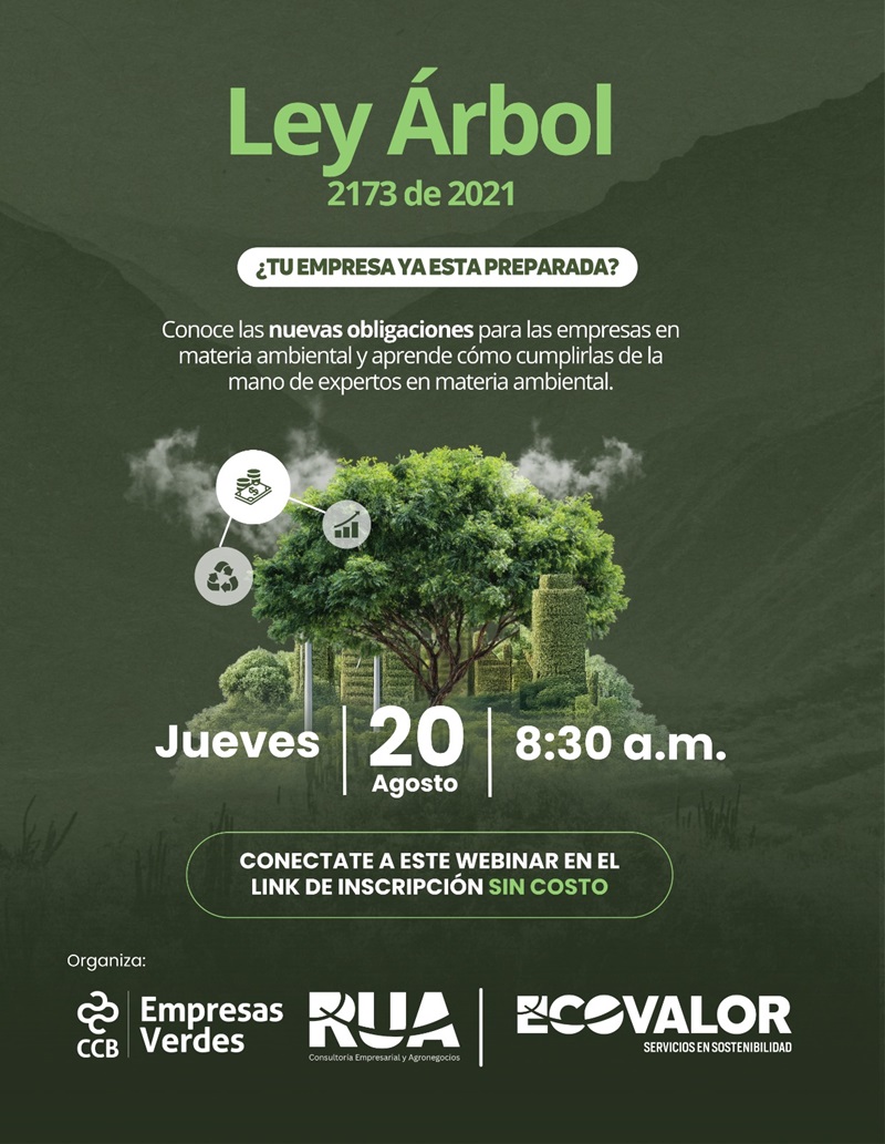 LEY ARBOL 2173 DE 2021 