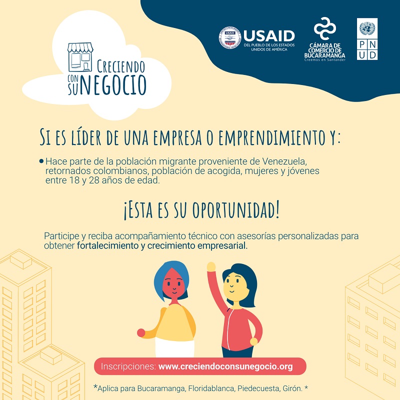 CRECIENDO CON SU NEGOCIO 