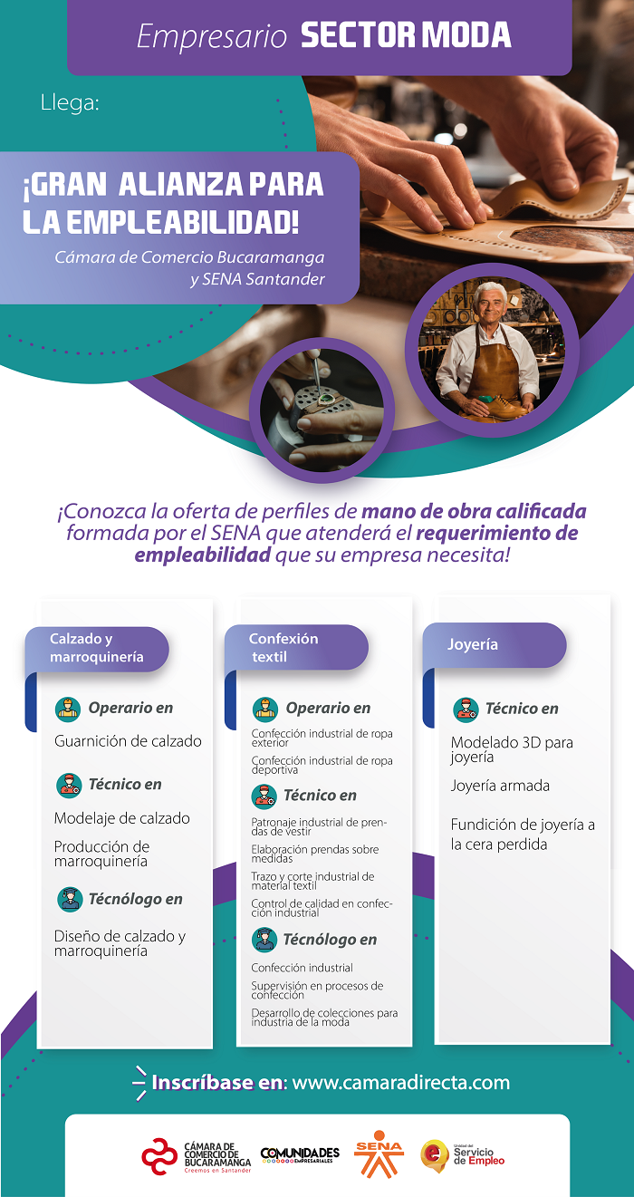 FORMACIÓN DE MANO DE OBRA CALIFICADA - ALIANZA EMPLEABILIDAD SENA 