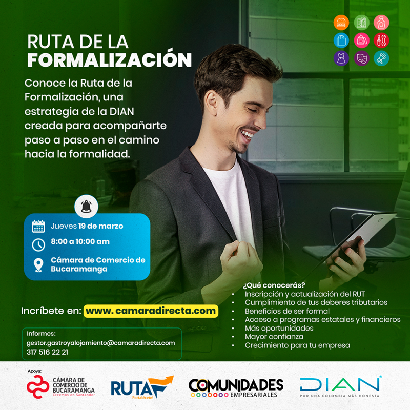 RUTA DE LA FORMALIZACI&Oacute;N 19 MARZO 2026