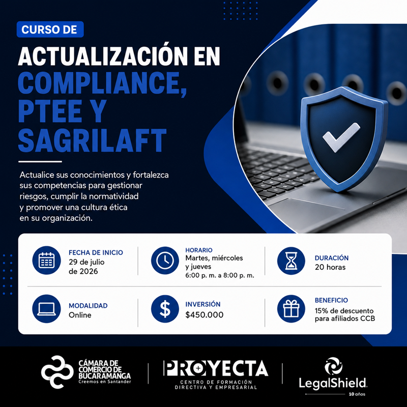 CURSO DE ACTUALIZACI&Oacute;N EN COMPLIANCE, PTEE y SAGRILAFT