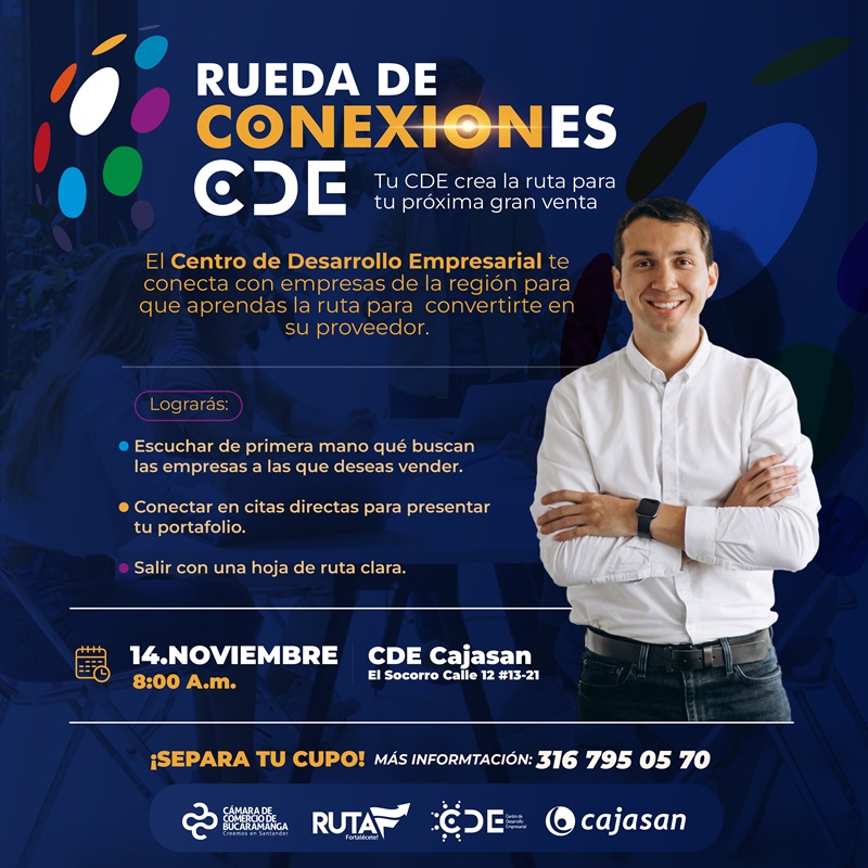 CONVOCATORIA RUEDA DE CONEXION CDE 