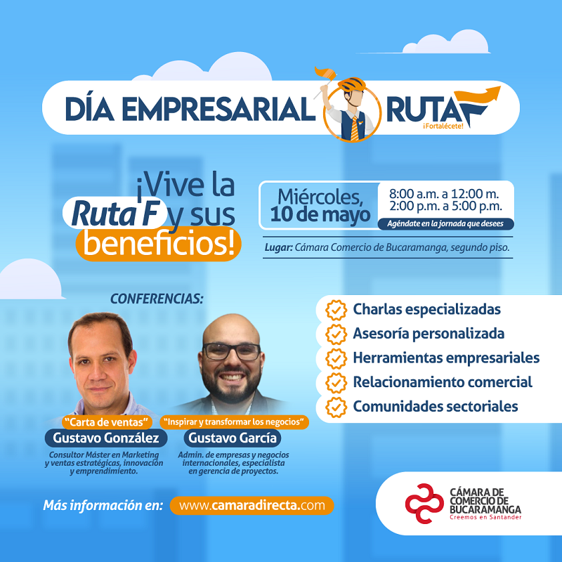 DÍA EMPRESARIAL RUTA F 10 MAYO 2023