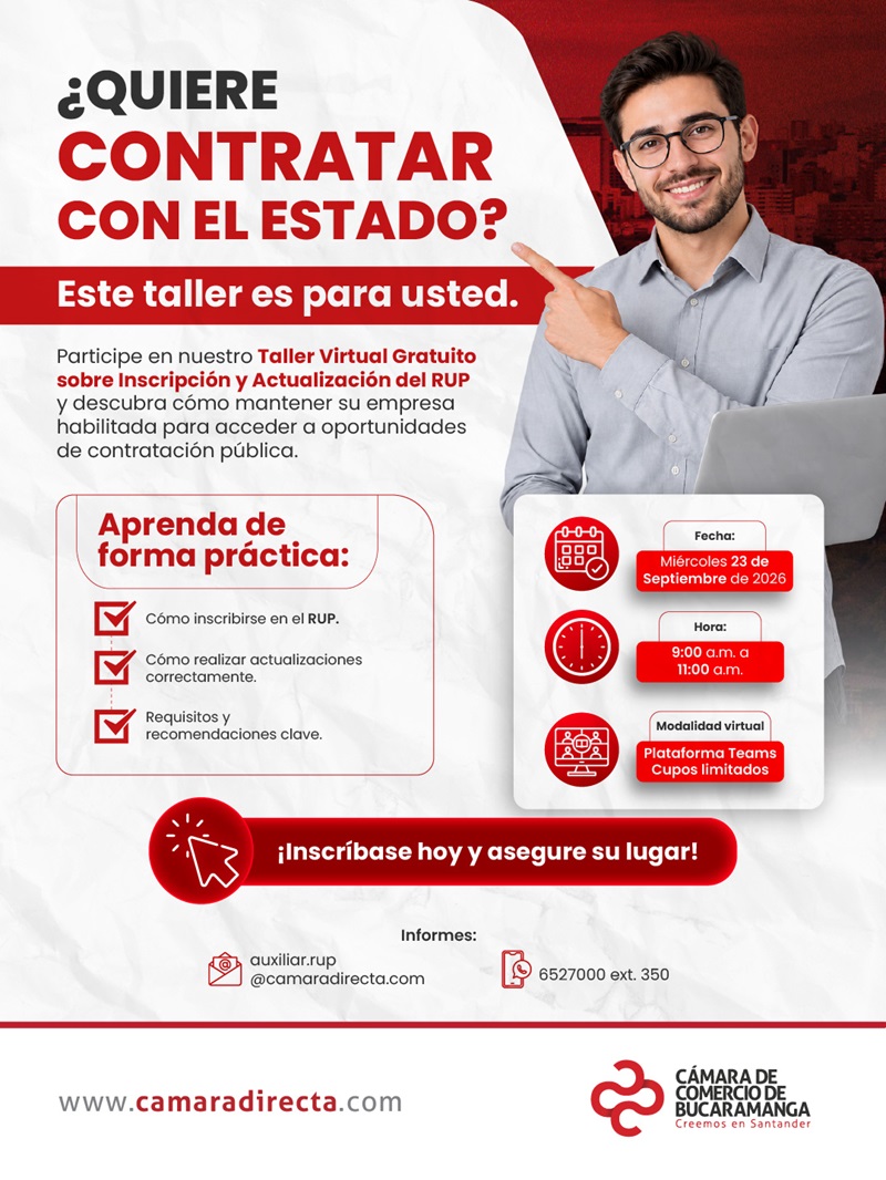 TALLER VIRTUAL SOBRE INSCRIPCI&Oacute;N Y ACTUALIZACI&Oacute;N DEL RUP
