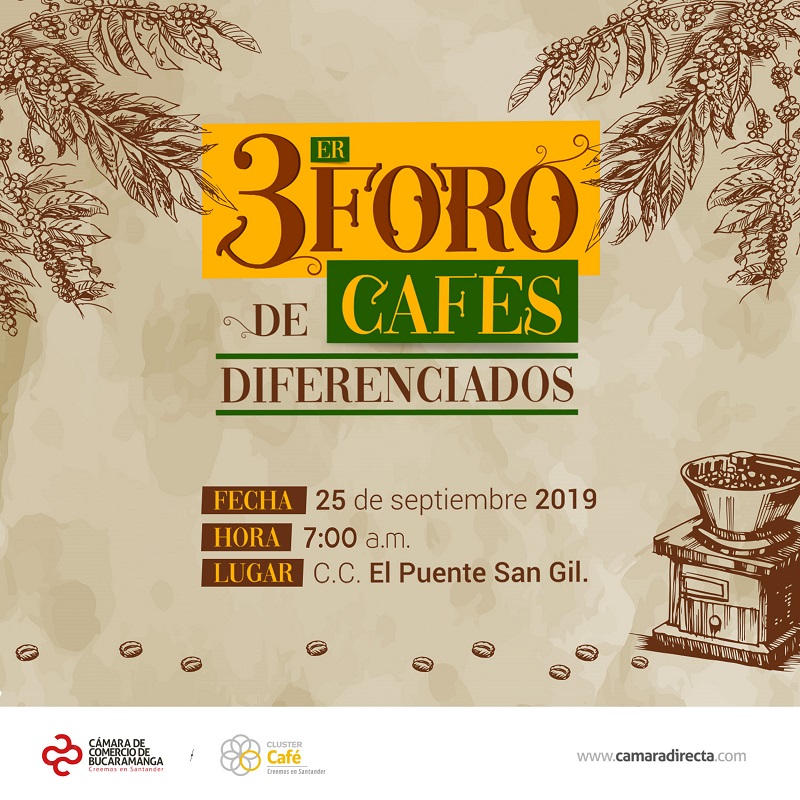 3ER FORO DE CAF&Eacute;S DIFERENCIADOS