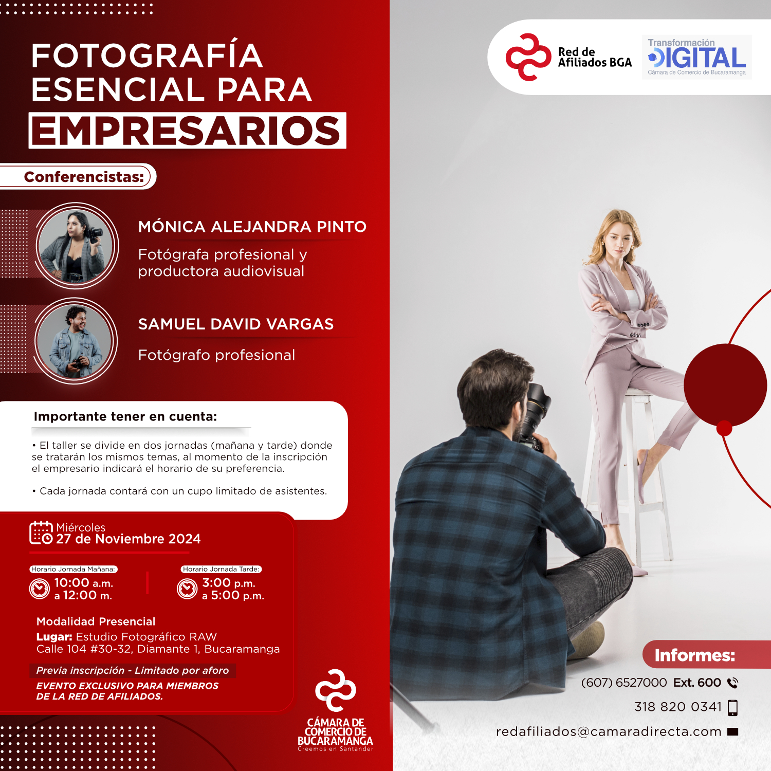 FOTOGRAF&Iacute;A ESENCIAL PARA EMPRESARIOS