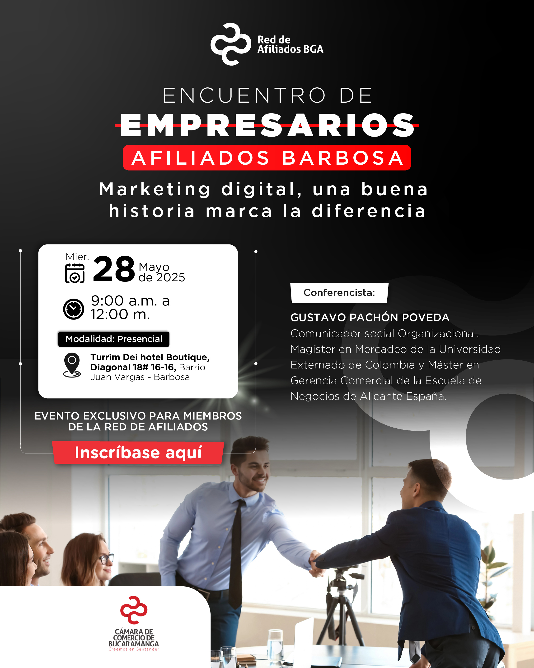 ENCUENTRO DE EMPRESARIOS AFILIADOS BARBOSA