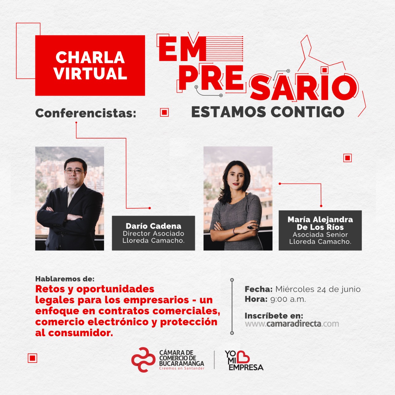 CHARLA VIRTUAL - RETOS Y OPORTUNIDADES LEGALES PARA LOS EMPRESARIOS