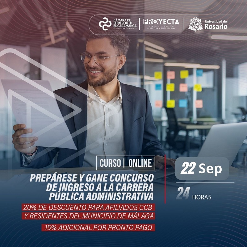CURSO PREPÁRESE Y GANE CONCURSO DE INGRESO A LA CARRERA PÚBLICA ADMINISTRATIVA- U. ROSARIO