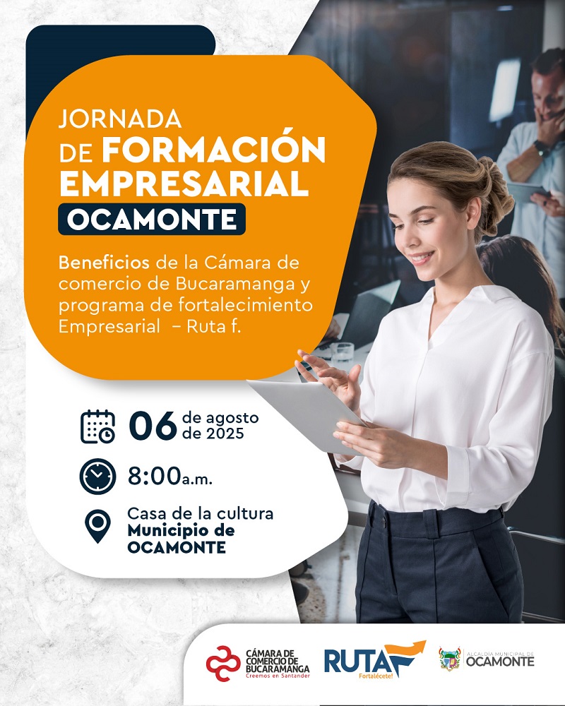 JORNADA DE FORMACIÓN EMPRESARIAL - OCAMONTE