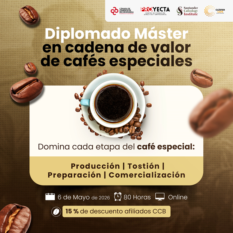 DIPLOMADO M&Aacute;STER EN CADENA DE VALOR DE CAF&Eacute;S ESPECIAL