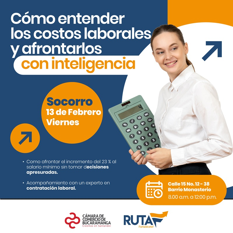 C&Oacute;MO ENTENDER LOS COSTOS LABORALES Y AFRONTARLOS CON INTELIGENCIA SOCORRO