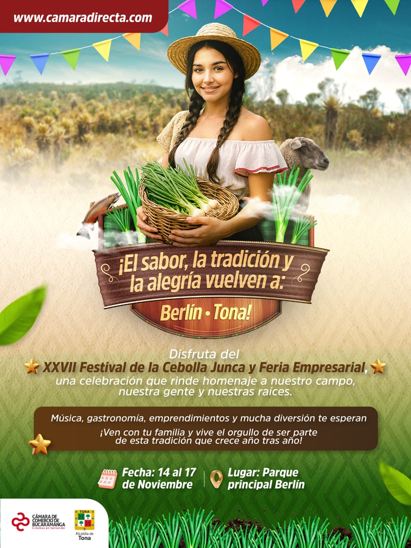 XXVII FESTIVAL DE LA CEBOLLA JUNCA Y FERIA EMPRESARIAL