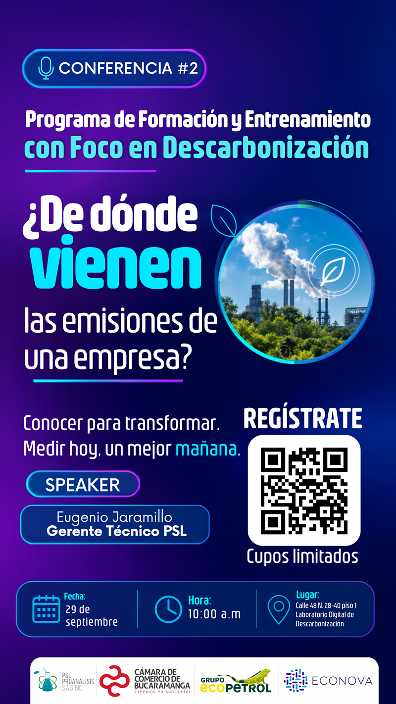 &iquest;DE D&Oacute;NDE VIENEN LAS EMISIONES DE UNA EMPRESA?