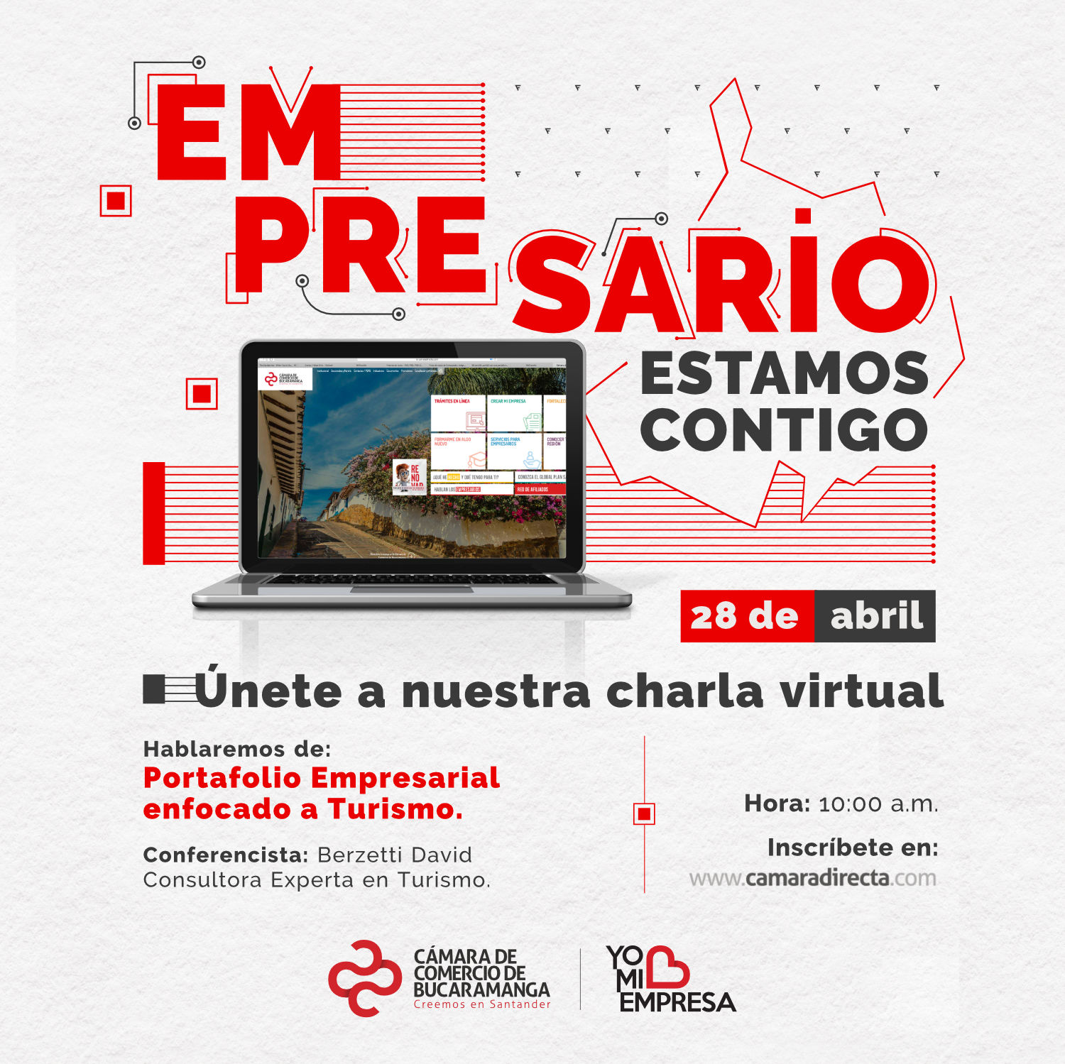 CHARLA VIRTUAL - PORTAFOLIO EMPRESARIAL ENFOCADO A TURISMO