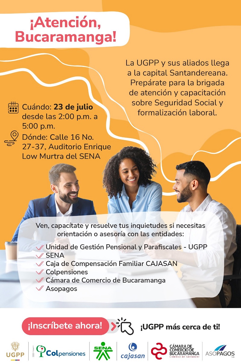JORNADA INSTITUCIONAL CCB - SENA -UGPP