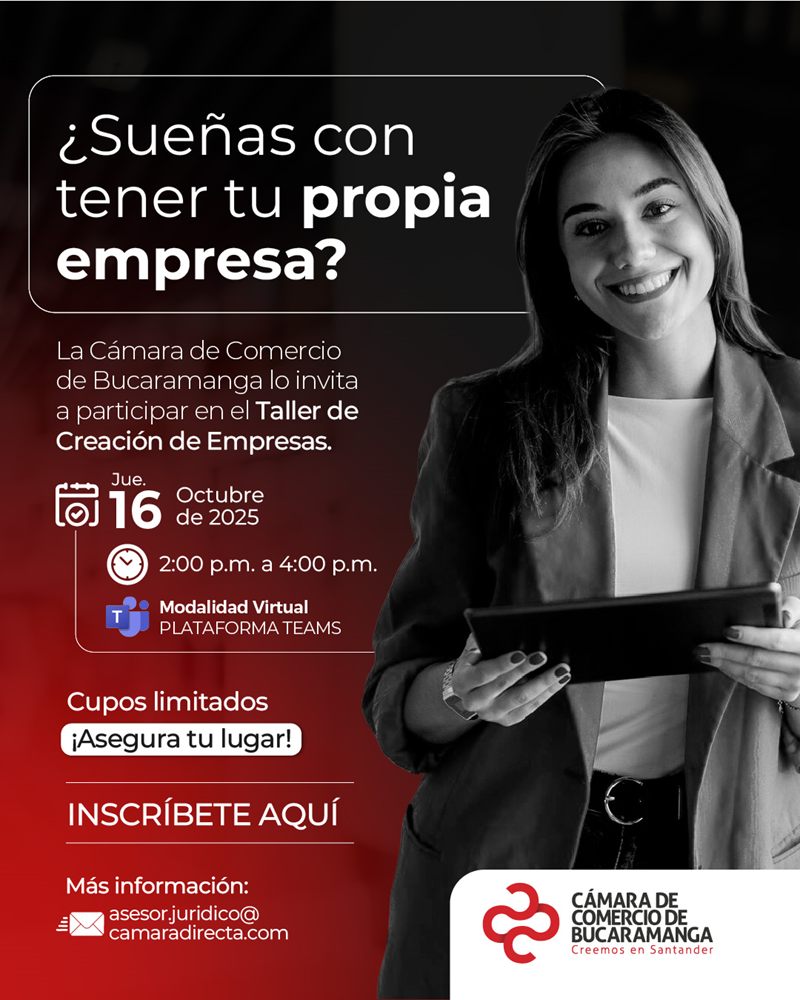 TALLER CREACIÓN DE EMPRESAS 16 OCTUBRE 2025