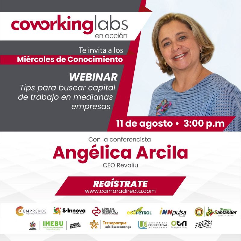 WEBINAR TIPS PARA BUSCAR CAPITAL DE TRABAJO EN MEDIANAS EMPRESAS