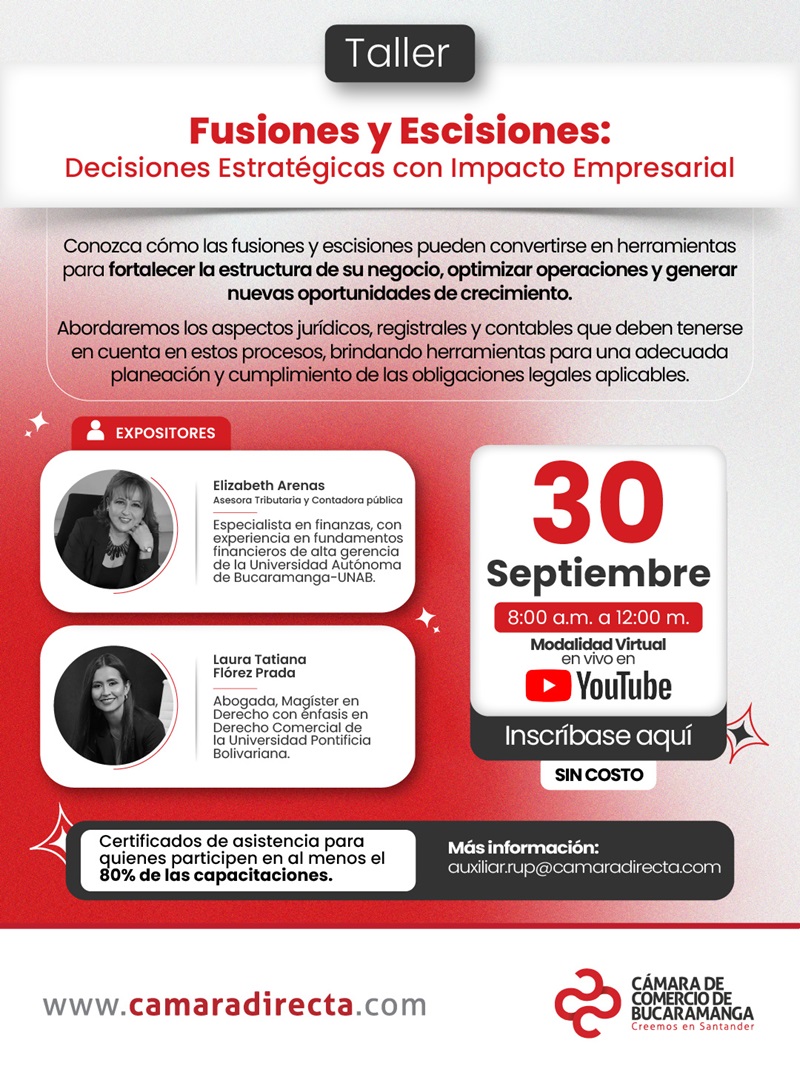 FUSIONES Y ESCISIONES: DECISIONES ESTRAT&Eacute;GICAS CON IMPACTO EMPRESARIAL