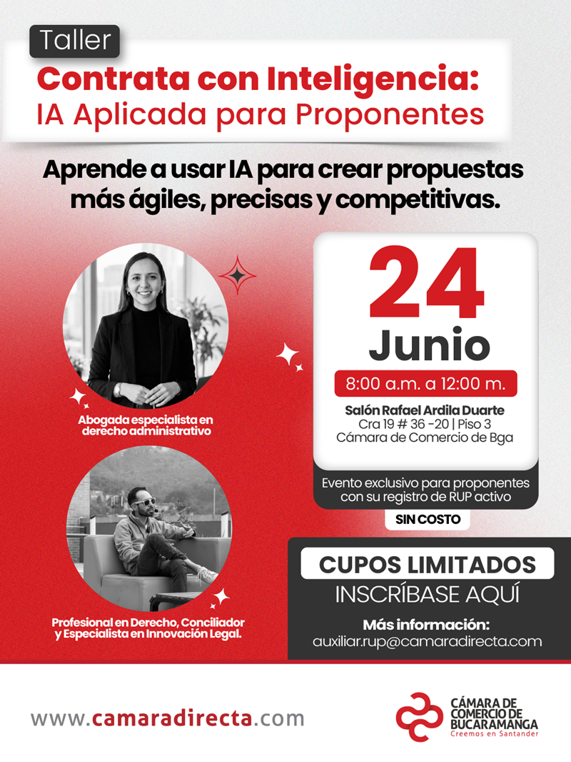 CONTRATA CON INTELIGENCIA: IA APLICADA PARA PROPONENTES