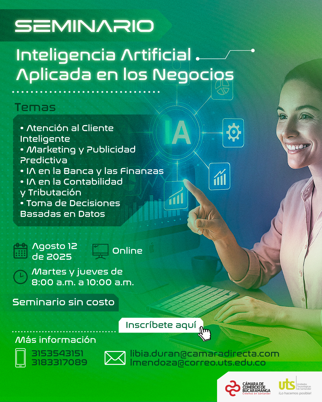 SEMINARIO INTELIGENCIA ARTIFICIAL APLICADA EN LOS NEGOCIOS