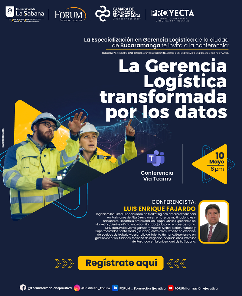 GCIA LOGÍSTICA EN LA TRANSFORMACIÓN DIGITAL - BIG DATA - INTELIGENCIA ARTIFICIAL - BUSINESS ANALYTICS