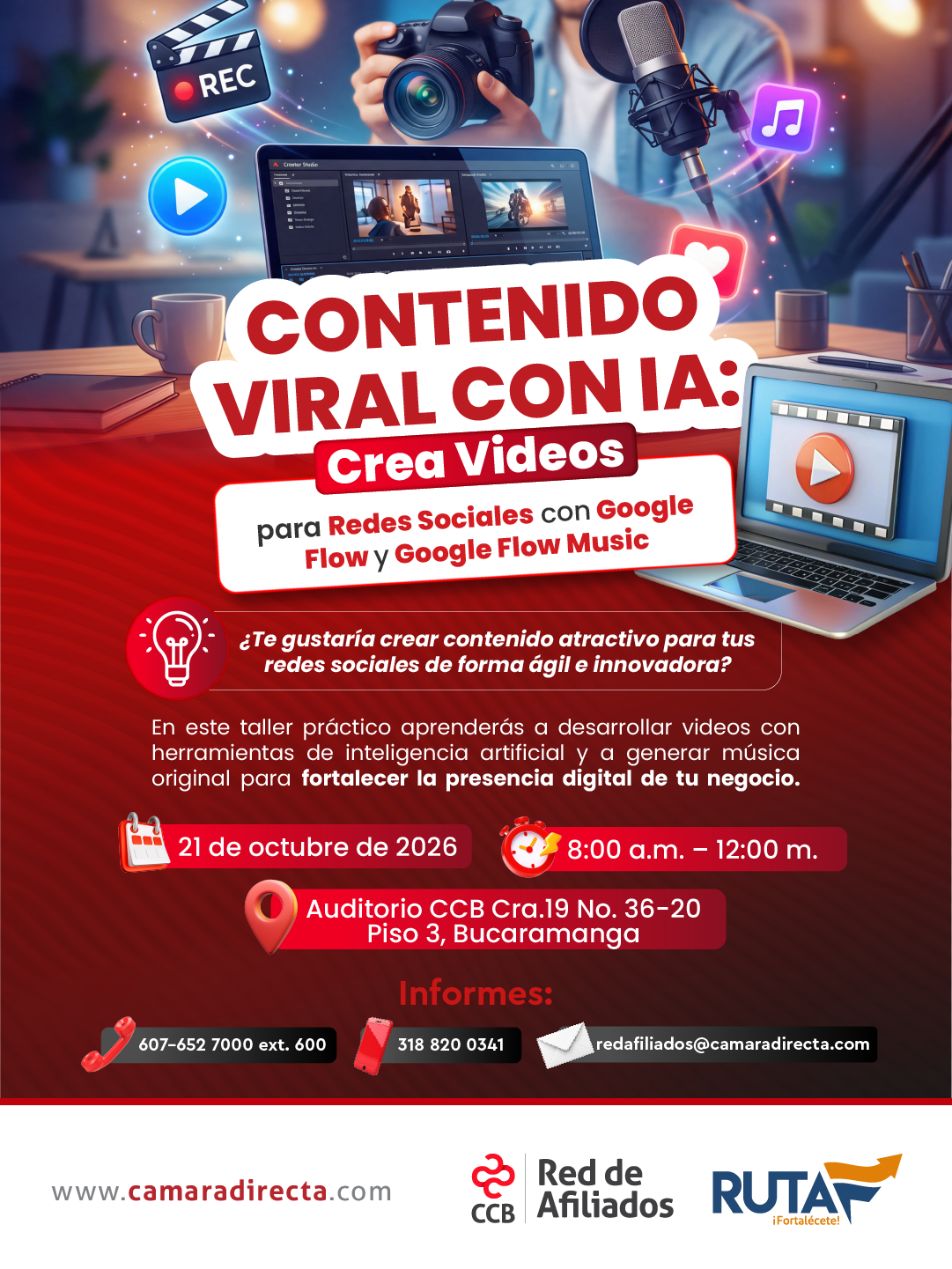 Contenido Viral con IA: Crea Videos para Redes Sociales con Google Flow y Google Flow Music