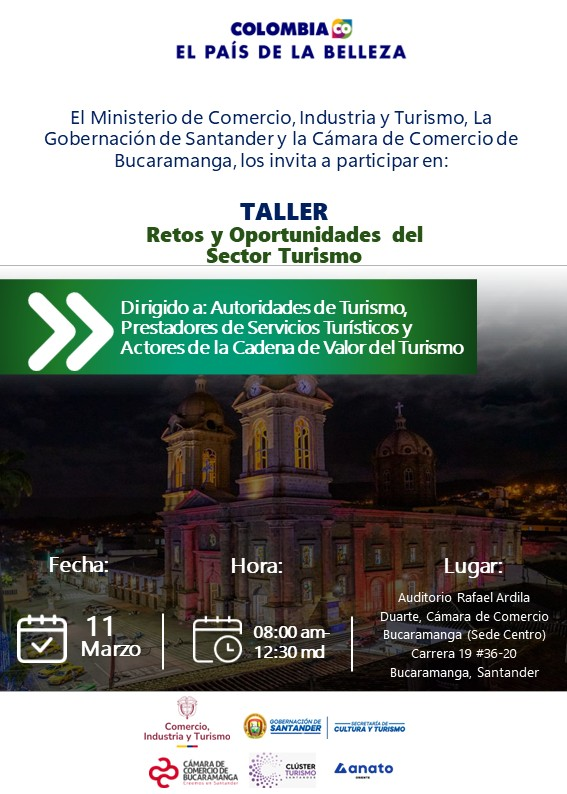 TALLER: RETOS Y OPORTUNIDADES DE TURISMO