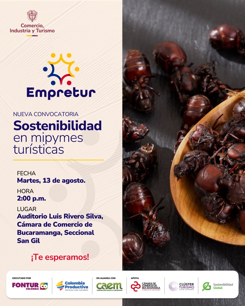 CONVOCATORIA SOSTENIBILIDAD EN MIPYMES TURÍSTICAS SAN GIL