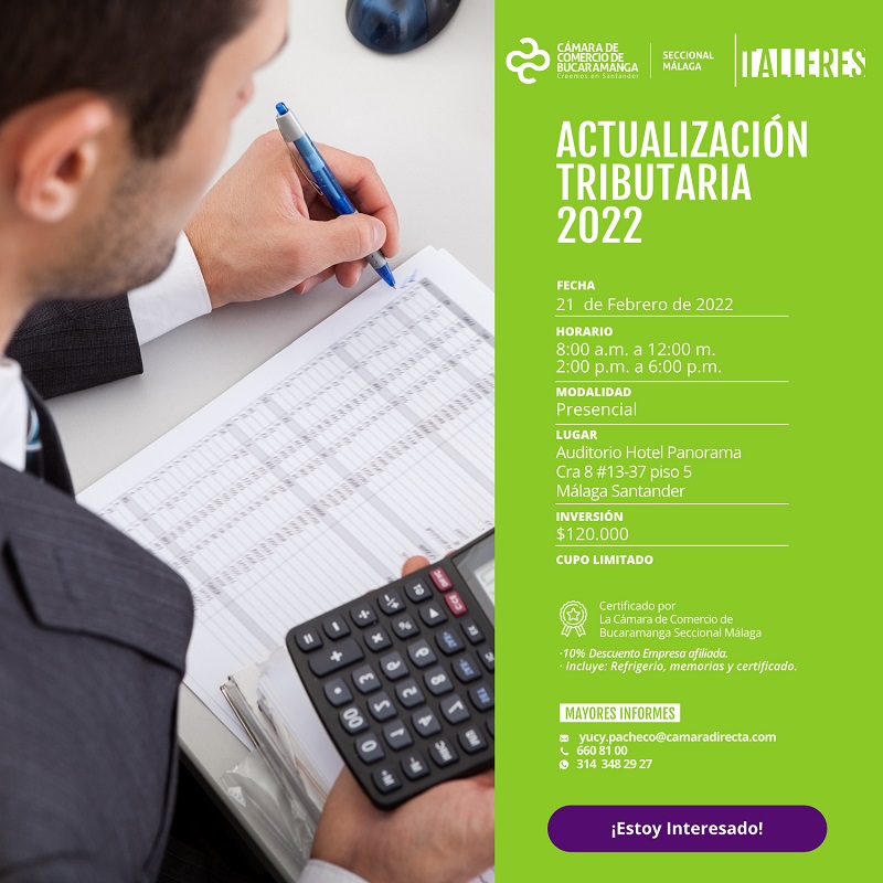 TALLER ACTUALIZACIÓN TRIBUTARIA 2022 