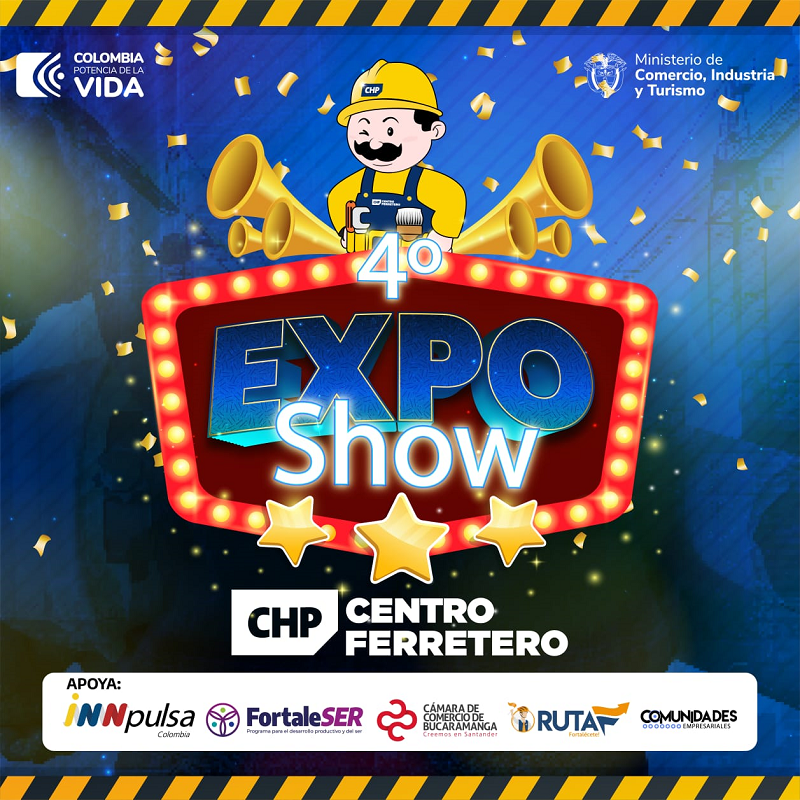 4to EXPOSHOW CHP 2023 - VITRINA FERRETERA Y DE LA CONSTRUCCIÓN DEL ORIENTE COLOMBIANO