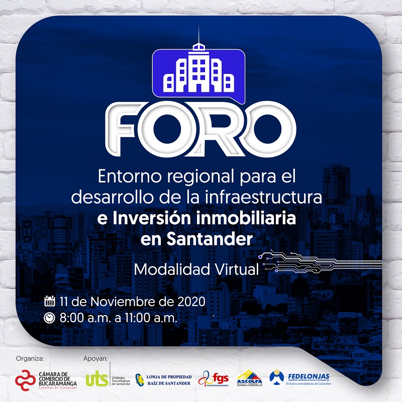 FORO ENTORNO REGIONAL PARA EL DESARROLLO DE LA INFRAESTRUCTURA 