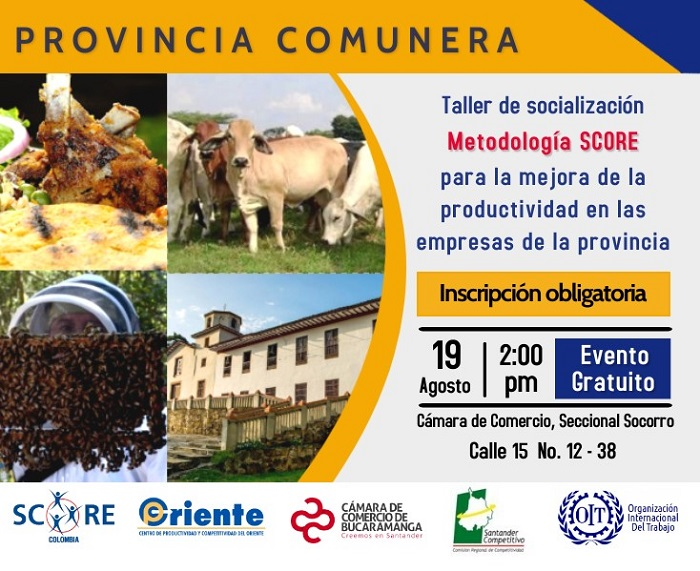 TALLER DE SOCIALIZACIÓN METODOLOGÍA SCORE - PROVINCIA COMUNERA