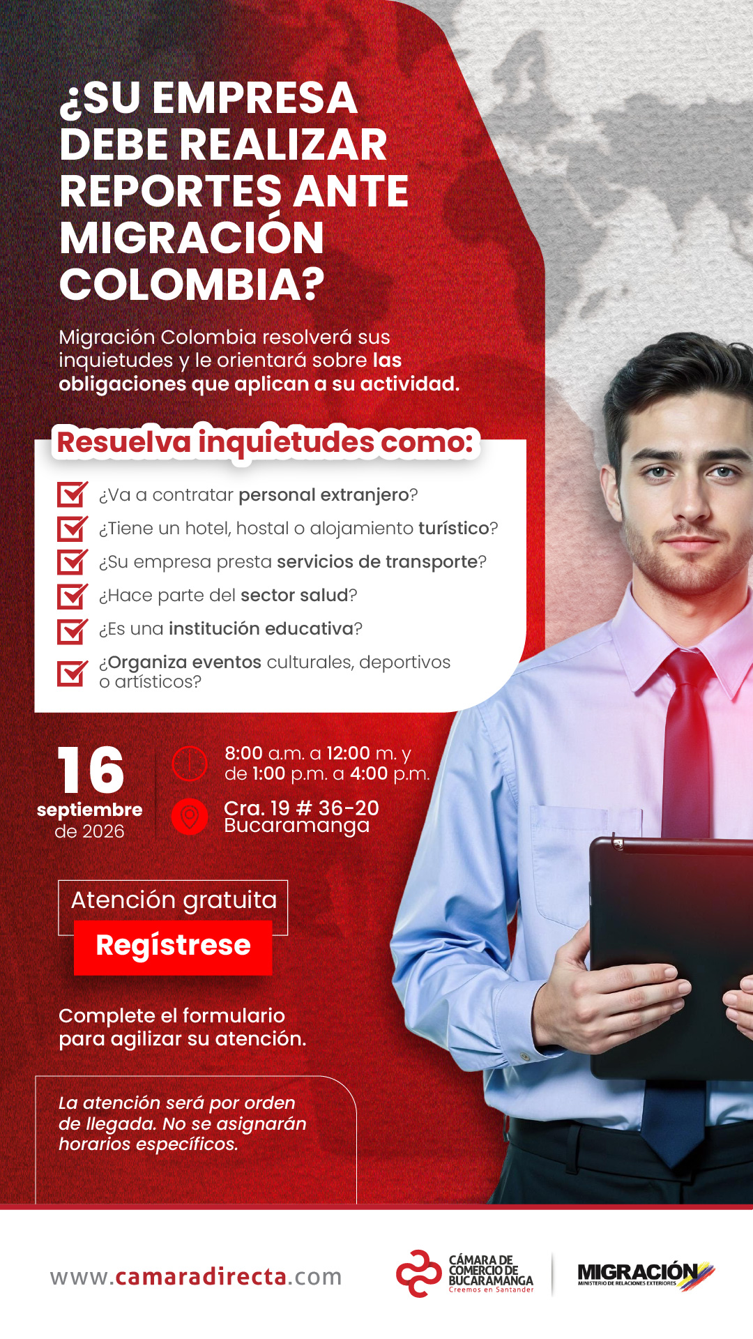 &iquest;SU EMPRESA DEBE REALIZAR REPORTES ANTE MIGRACI&Oacute;N COLOMBIA?