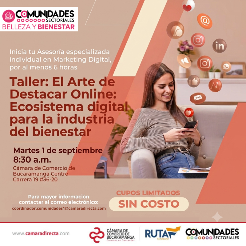 TALLER "EL ARTE DE DESTACAR ONLINE"