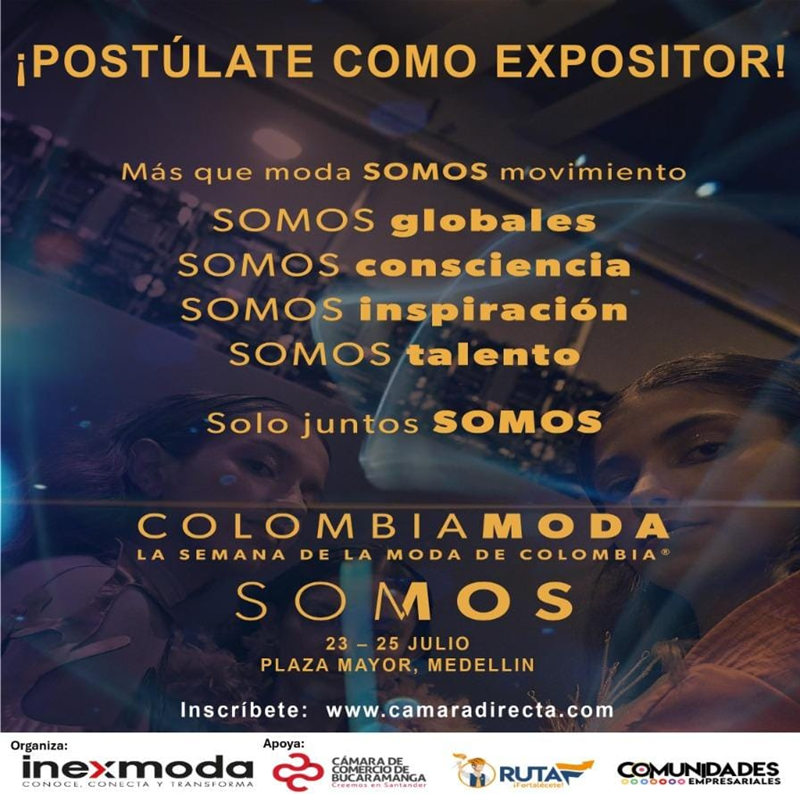 CONVOCATORIA PARTICIPACI&Oacute;N COMO EXPOSITOR COLOMBIAMODA 2024 