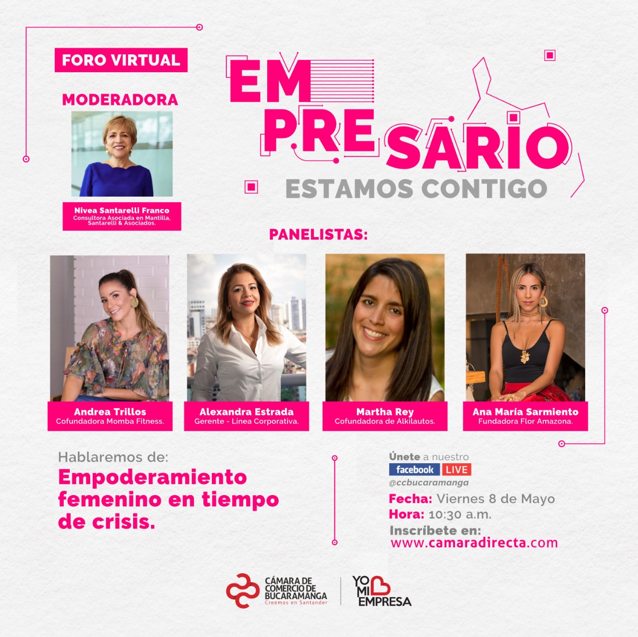 FORO VIRTUAL - EMPODERAMIENTO FEMENINO EN TIEMPO DE CRISIS