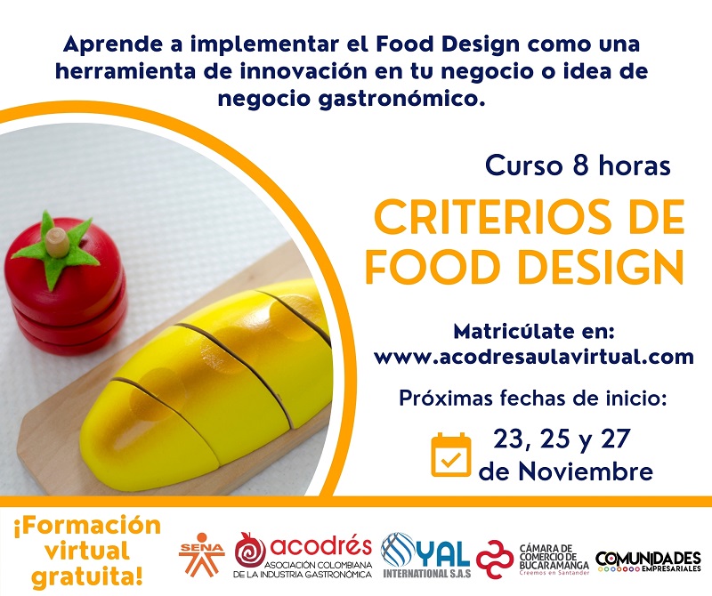 CURSO CRITERIOS DE FOOD DESIGN