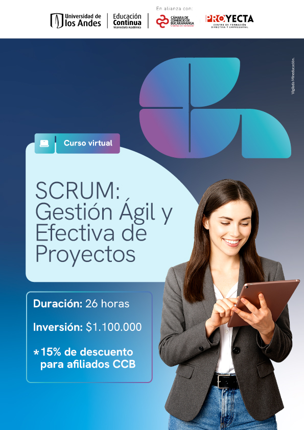 SCRUM: GESTI&Oacute;N &Aacute;GIL Y EFECTIVA DE PROYECTOS.- U. ANDES