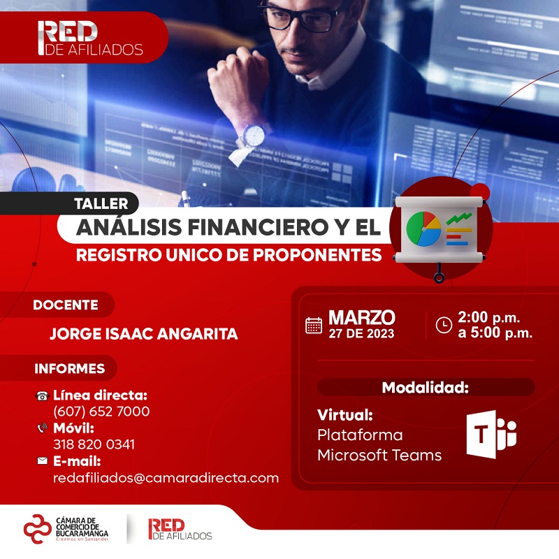 TALLER ANÁLISIS FINANCIERO Y EL REGISTO UNICO DE PROPONENTES 