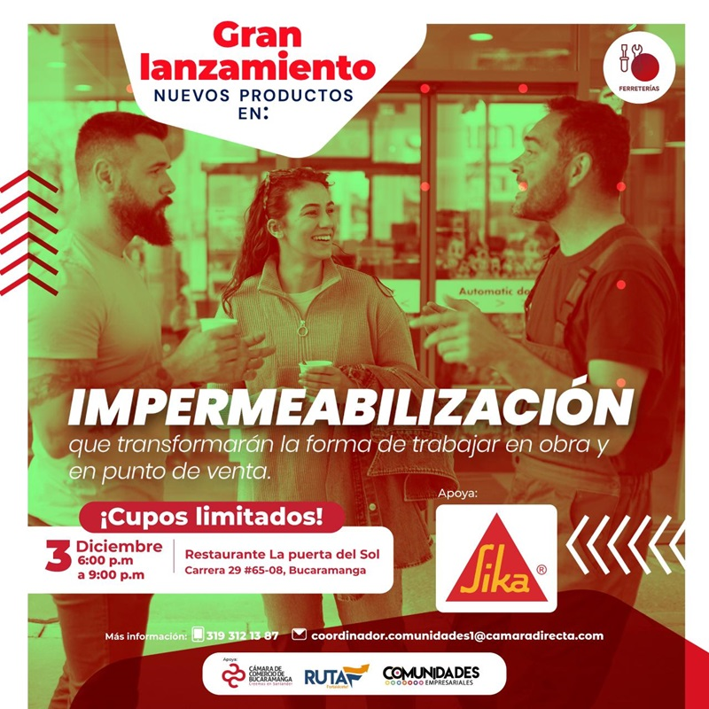 LANZAMIENTO PRODUCTOS PARA EL SECTOR FERRETERO