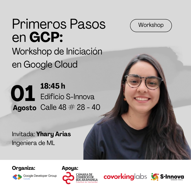 PRIMEROS PASOS EN GCP: WORKSHOP DE INICIACIÓN EN GOOGLE CLOUD