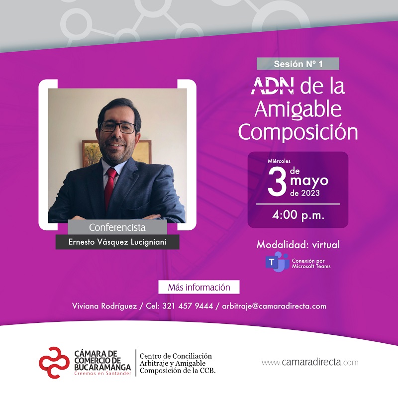 SESIÓN No. 1 ADN DE LA AMIGABLE COMPOSICIÓN