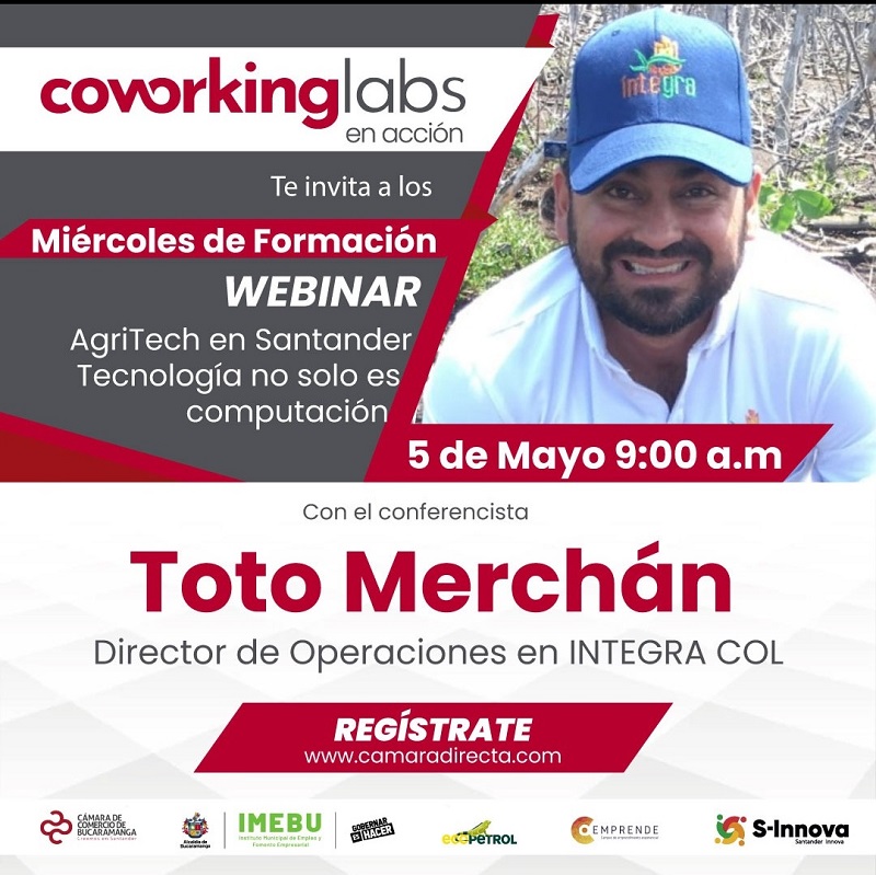 WEBINAR AGRITECH EN SANTANDER TECNOLOGÍA NO SOLO ES COMPUTACIÓN