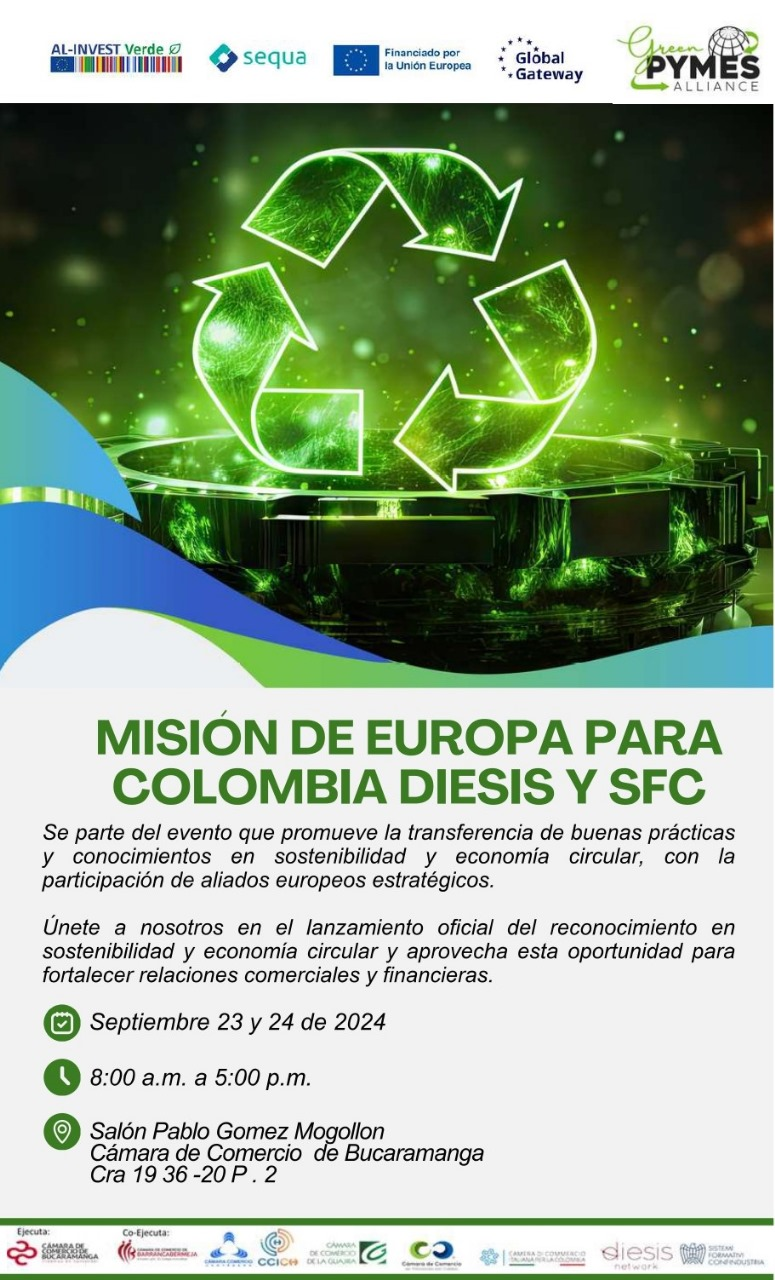 MISI&Oacute;N DE EUROPA PARA COLOMBIA DIESIS Y SFC