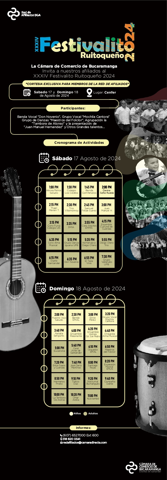 FESTIVALITO RUITOQUEÑO 2024