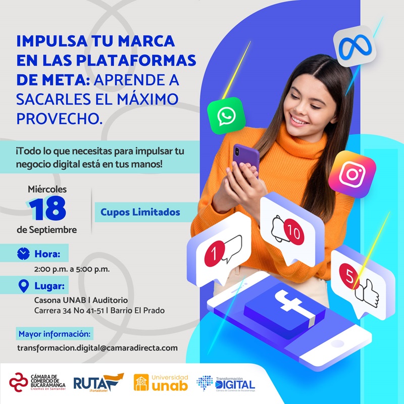 IMPULSA TU MARCA EN LAS PLATAFORMAS DE META 18 SEPTIEMBRE 2024 